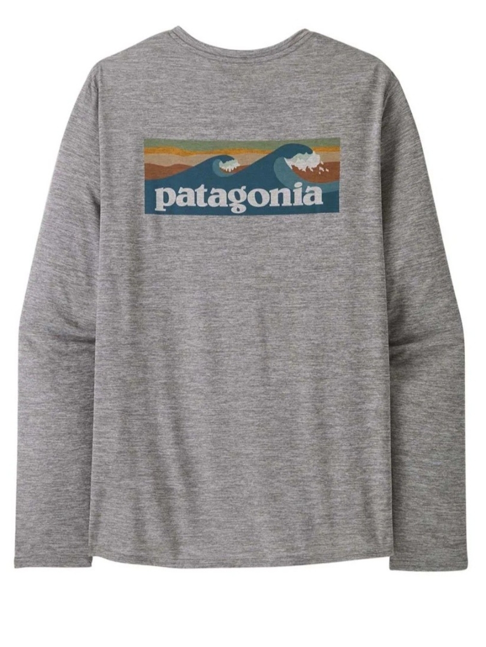 Patagonia Men's Long Sleeve Capilene Cool Daily Graphic Shirt Sz. L